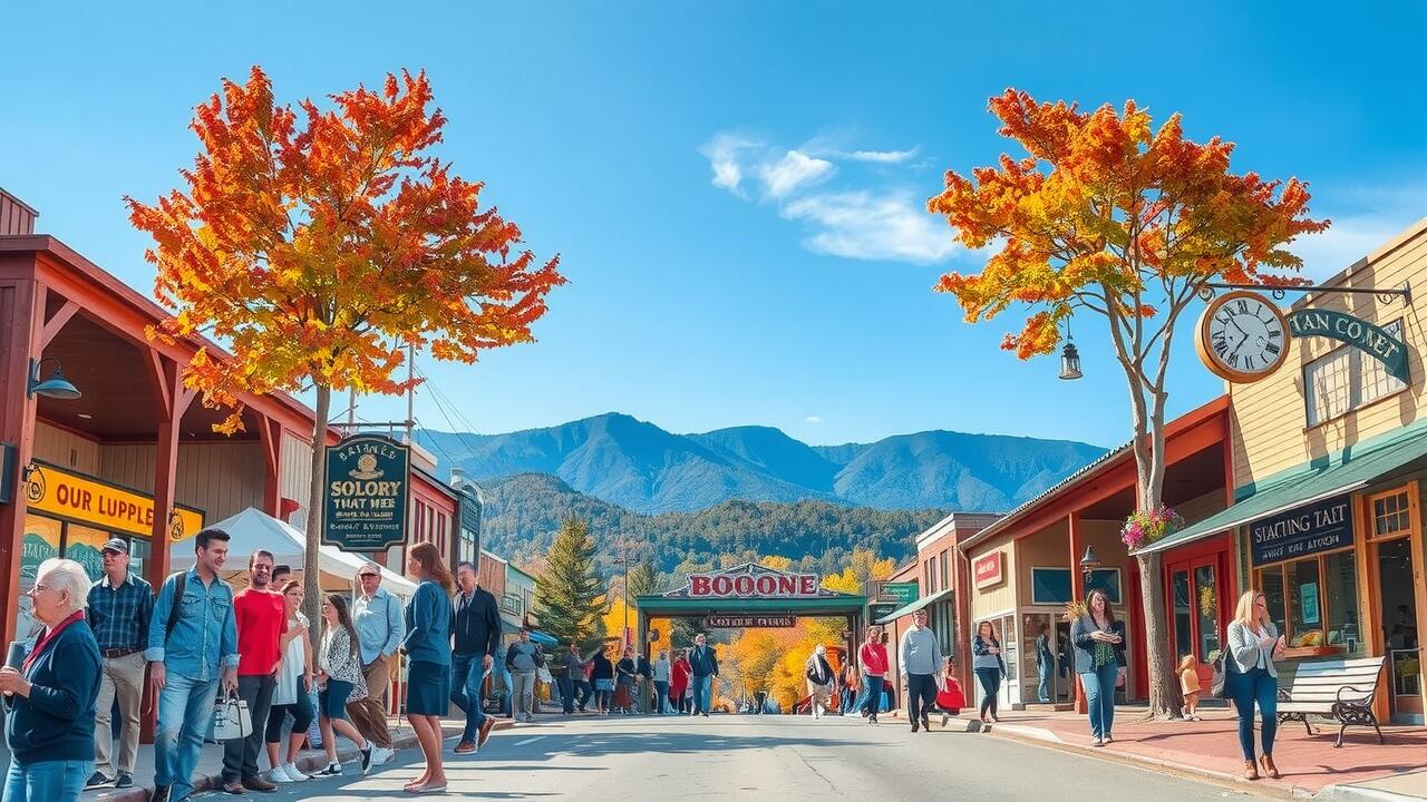 What famous people live in Boone, NC?